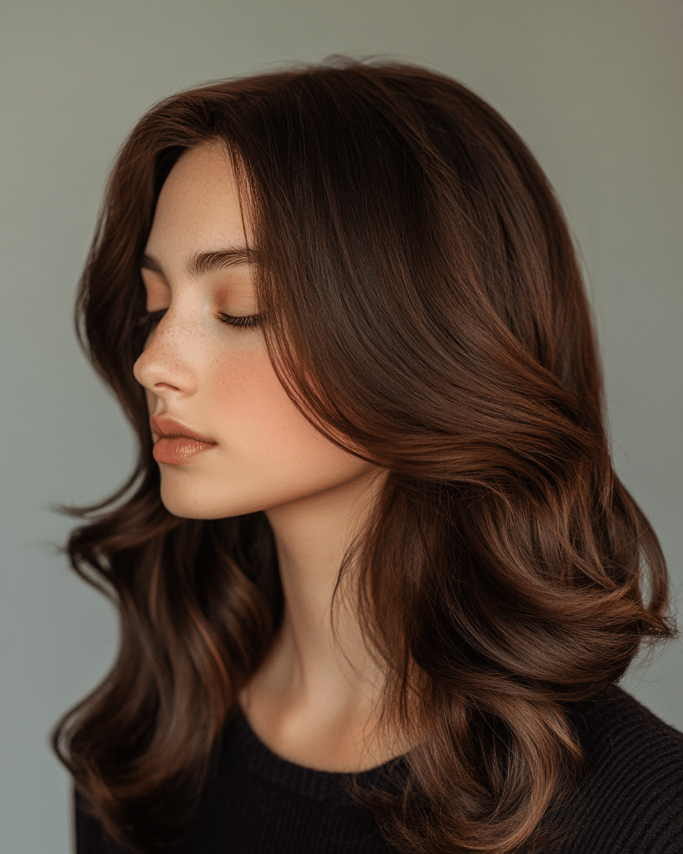 khaoula0921_A_STILL_OF_A_YOUNG_FEMALE_WOMAN_WITH_A_HAIRSTYLE__d34e3036-665f-4e78-9eac-d386c966c1bc_2 20 Fall Hair Color Ideas For Brunettes - Inspired Beauty