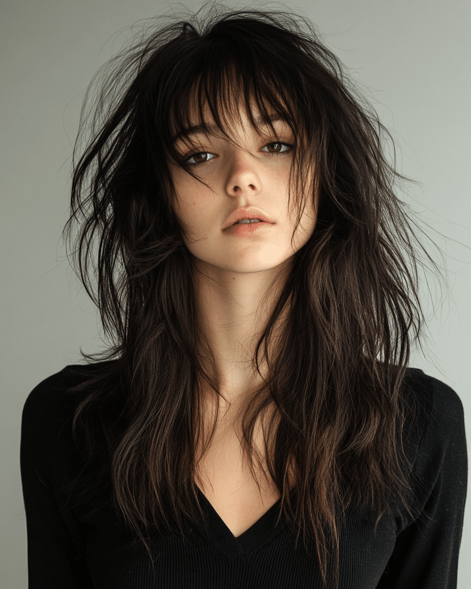 khaoula0921_A_STILL_OF_A_YOUNG_FEMALE_WOMAN_WITH_Choppy_Layer_7ffac8f2-7cb2-4e36-9977-4710b6826ffc_1 20 Inspiring Layered Haircuts for Long Hair: Find the Perfect Style for Your Hair Type