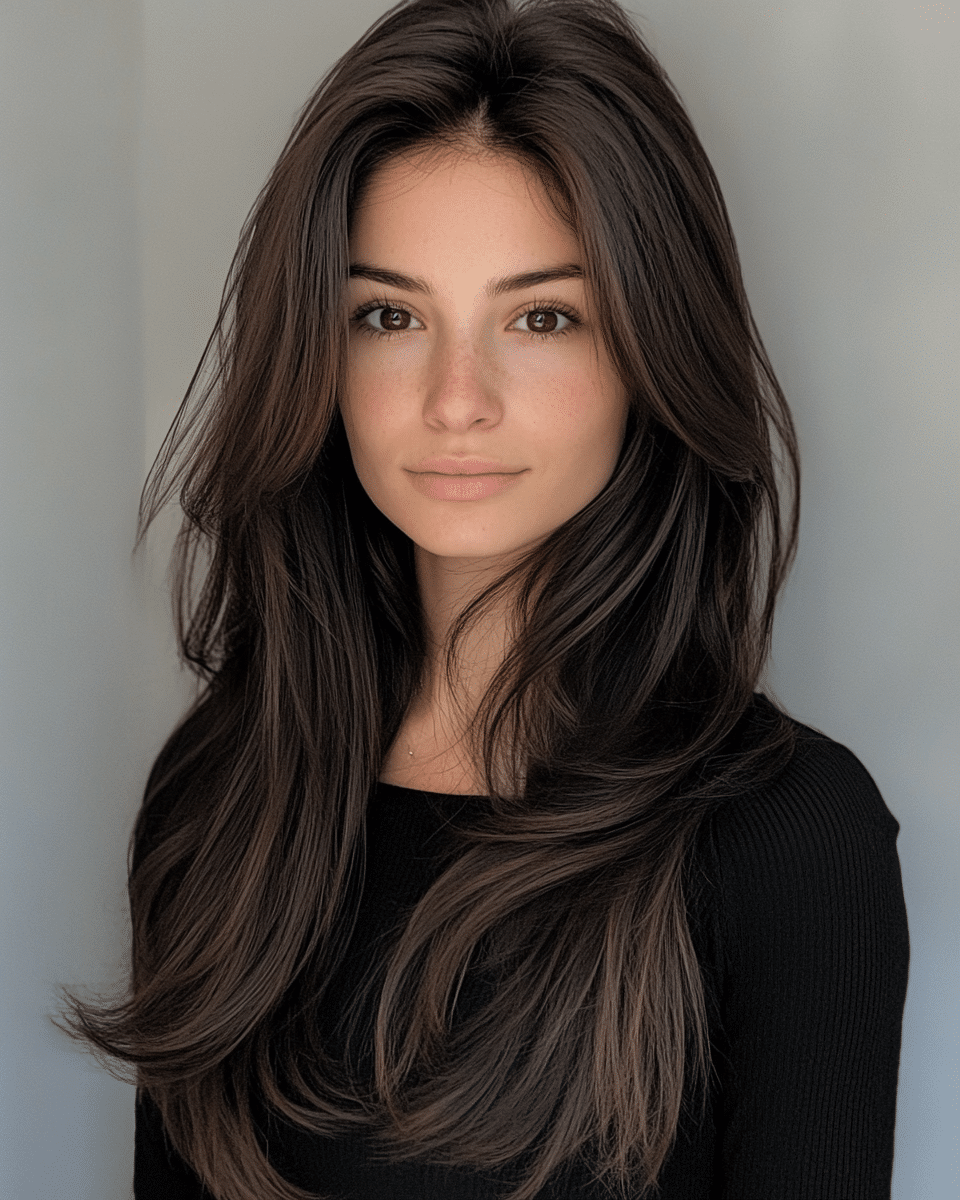 khaoula0921_A_STILL_OF_A_YOUNG_FEMALE_WOMAN_WITH_Classic_Laye_50339225-aa77-40fe-b5ac-b8b0a38ee5d0_1 20 Inspiring Layered Haircuts for Long Hair: Find the Perfect Style for Your Hair Type