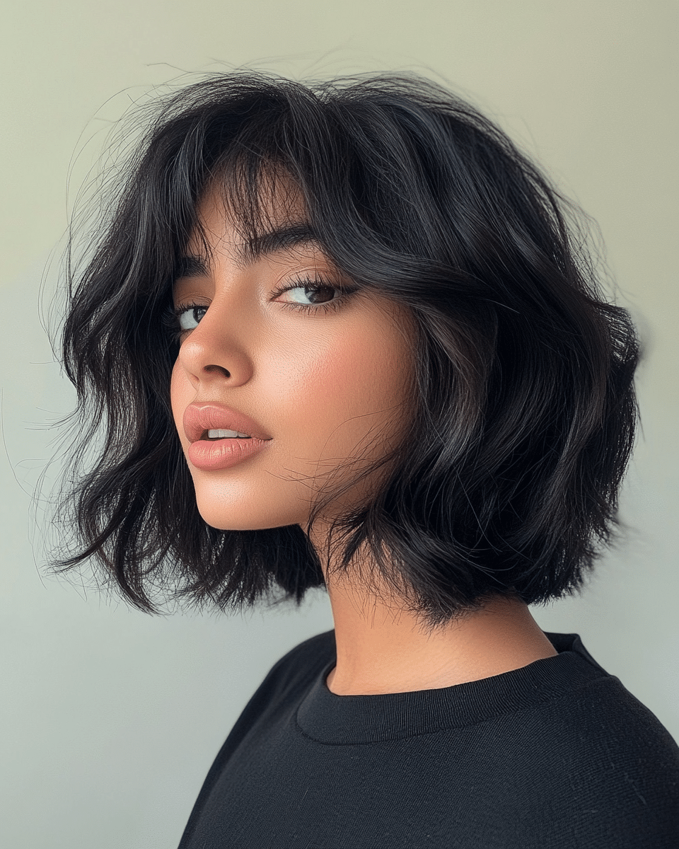 khaoula0921_A_STILL_OF_A_YOUNG_FEMALE_WOMAN_WITH_Lob_with_Cur_45037369-c10f-4b95-878b-fb943559b0d5_3 22 Stunning Short Hairstyles for Women in 2025