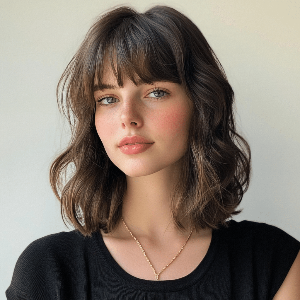 khaoula0921_A_STILL_OF_A_YOUNG_FEMALE_WOMAN_WITH_Lob_with_Cur_7e0d0d92-1f18-478d-af3b-18e21b77320b_0 22 Stunning Short Hairstyles for Women in 2025