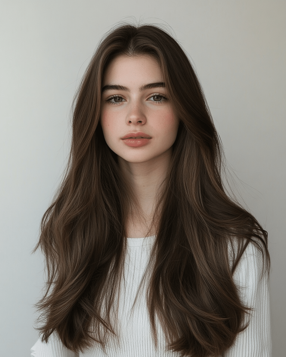 khaoula0921_A_STILL_OF_A_YOUNG_FEMALE_WOMAN_WITH_U-Cut_Layers_4eb9d06b-5fd2-4b90-8c36-6afef09998f4_1 20 Inspiring Layered Haircuts for Long Hair: Find the Perfect Style for Your Hair Type