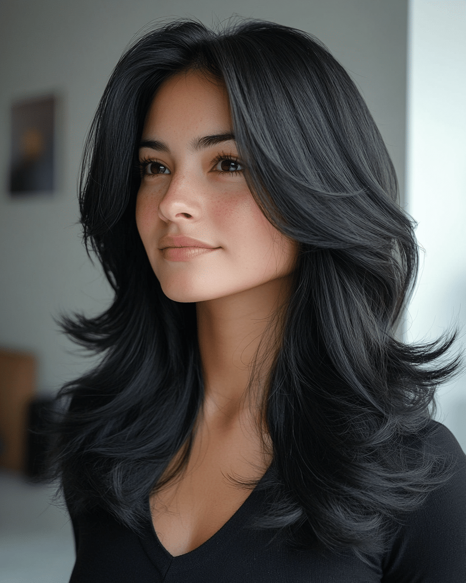 khaoula0921_A_STILL_OF_A_YOUNG_FEMALE_WOMAN_WITH_Voluminous_D_253b44b5-1cc3-401e-bdb4-988417b6a3c2_1 20 Best Hair Color Ideas for March 2025
