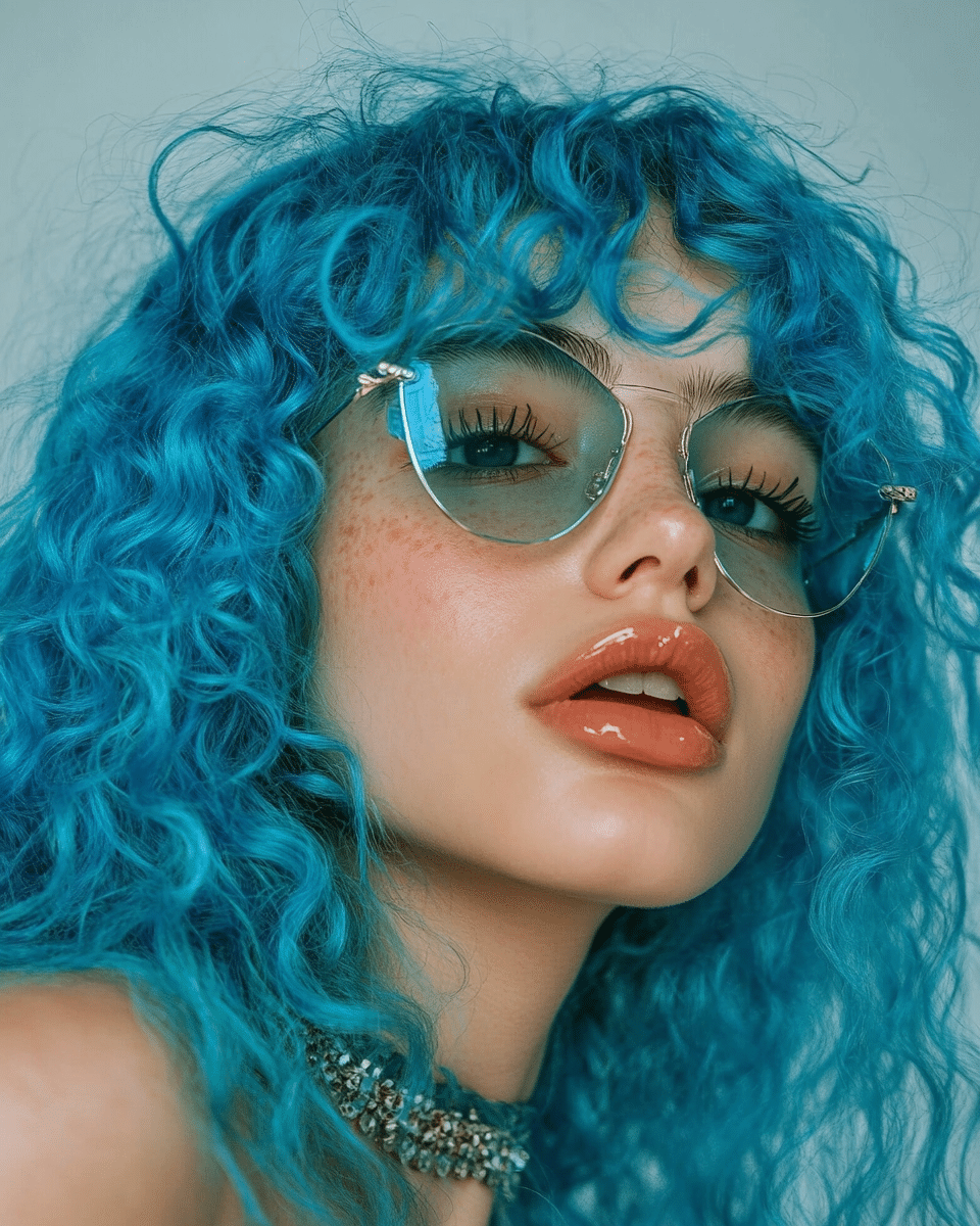 khaoula0921_A_STILL_OF_A_YOUNG_WOAMN_WITH_Aqua_Blue_Aqua_blue_5824823d-239f-452f-a877-1cb99c117fda_3 The Best Blue Hair Color Ideas for a Stunning Transformation
