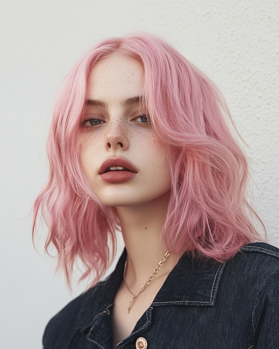 khaoula0921_A_STILL_OF_A_YOUNG_WOAMN_WITH_Dusty_Pink_Dusty_Pi_8bd20e7f-1d53-4425-a786-488b6ecdd64f_0 The Ultimate Guide to Trendy Pink Hairstyles and Haircuts