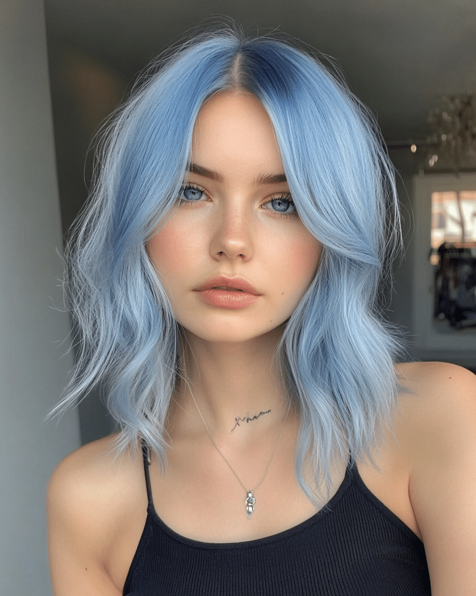 khaoula0921_A_STILL_OF_A_YOUNG_WOAMN_WITH_Ice_Blue_Ice_blue_s_96417057-d11a-4e0e-8632-03ae231fd8d5_3 The Best Blue Hair Color Ideas for a Stunning Transformation