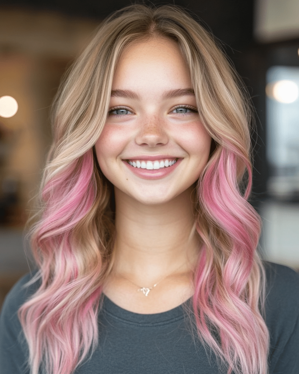 khaoula0921_A_STILL_OF_A_YOUNG_WOAMN_WITH_Soft_Pink_Balayage__cadc8e9f-1c03-4ba4-a524-e4c250d95c5b_1 The Ultimate Guide to Trendy Pink Hairstyles and Haircuts