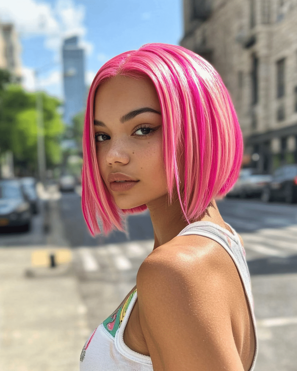 khaoula0921_A_STILL_OF_A_YOUNG_WOAMN_WITH_Subtle_Pink_Streaks_c9ad26be-ba29-4384-8d73-0e2f9a09d646_2 The Ultimate Guide to Trendy Pink Hairstyles and Haircuts