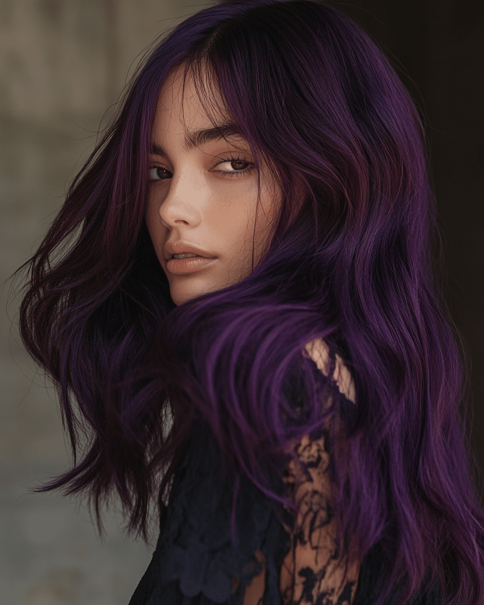 khaoula0921_A_STILL_OF_Eggplant_Hair_Eggplant_Hair_features_r_53dd5c23-83a7-432e-89d1-eaf8b5244b80_0 The Ultimate Guide to Stunning Purple Hair Colors: 17 Trendy Shades to Try