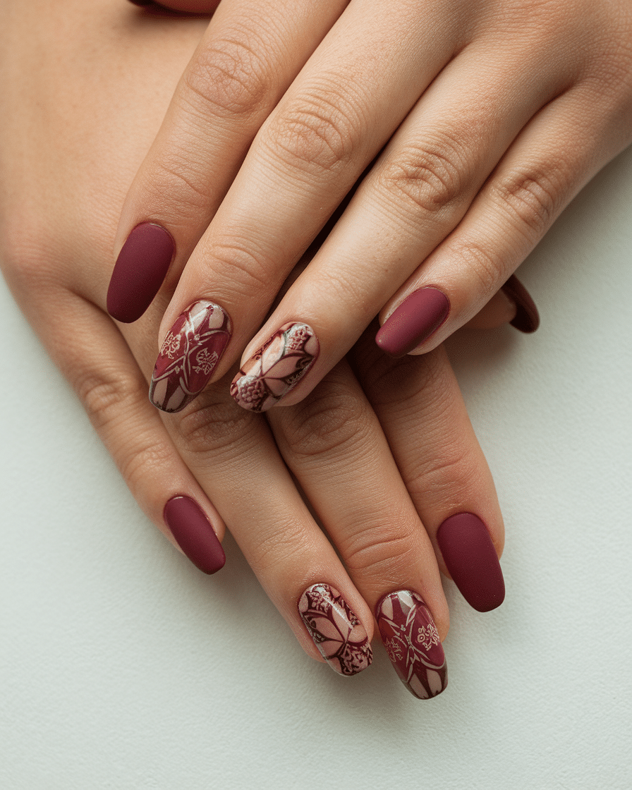 18 Fall Burgundy Cherry Nails: The Ultimate Autumn Nail Inspiration