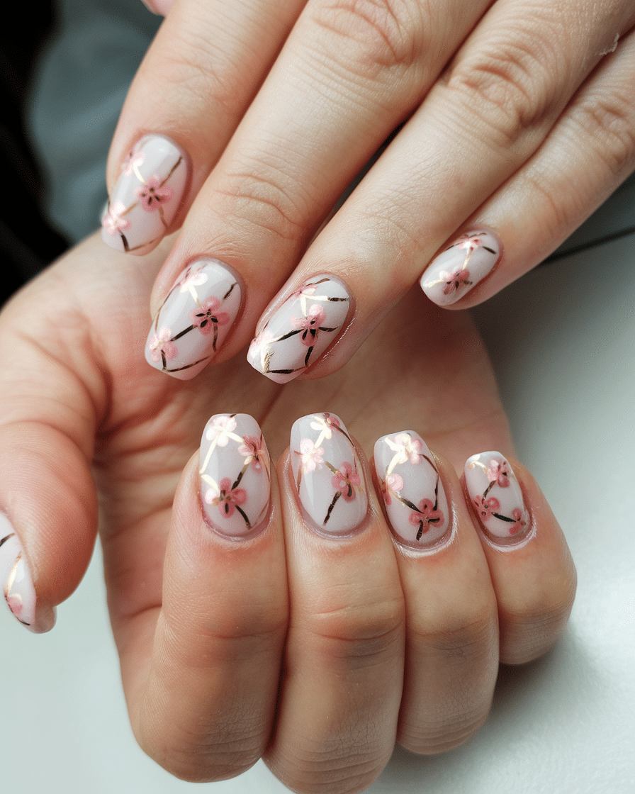 0002_2_a-still-of-a-beautiful-hand-with-nails-o_FDB2KcT8TkqMnOssf7w8Ug_b_p0J2wTTj2tQmCNyVFdIg 18 Floral Designs Summer Pink Acrylic Nails