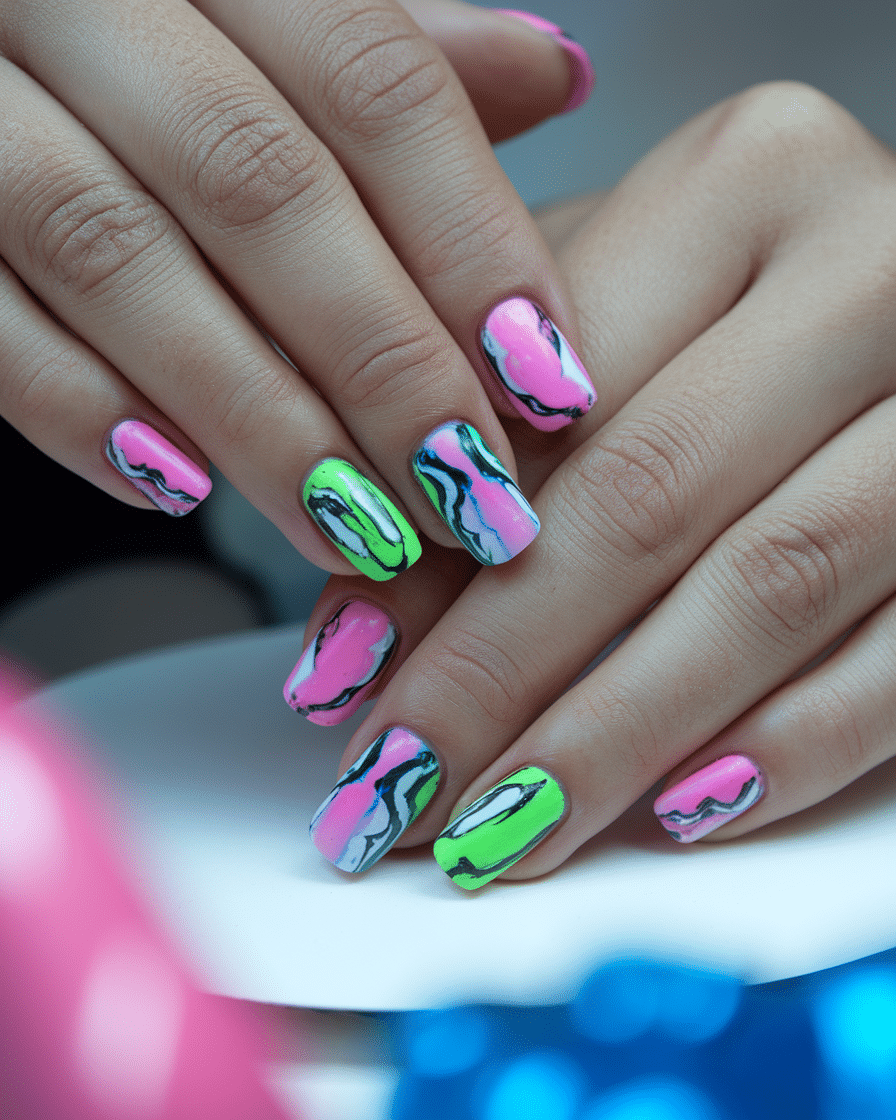 21 Neon Nails to Electrify Your Style in 2025