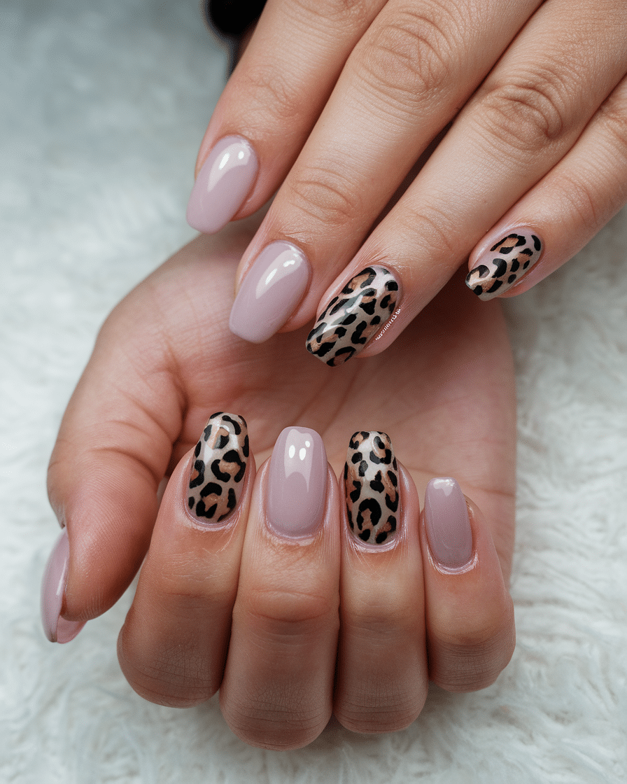 16 Leopard Print Nail Designs for a Bold and Stylish Look