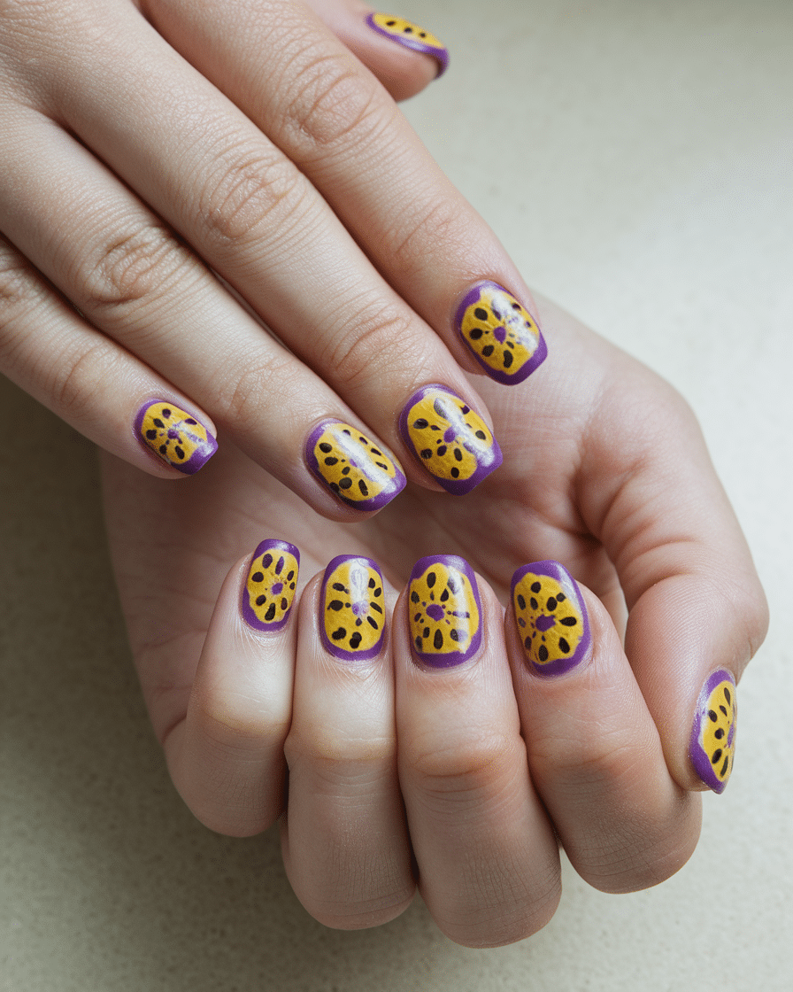 0003_2_a-still-image-of-a-hand-with-nails-paint__B-A-rvaSvucwjCNO_CUHA_8tWNOzsjS6GAgxkCrQMCcw Sweet, Vibrant, and Clean: The Fruity Nail Trend Taking Over Summer