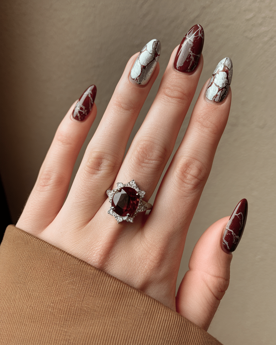 18 Fall Burgundy Cherry Nails: The Ultimate Autumn Nail Inspiration