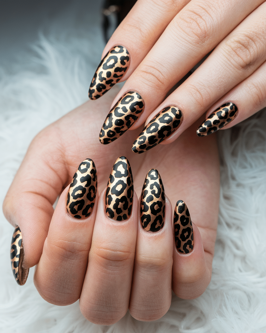 16 Leopard Print Nail Designs for a Bold and Stylish Look