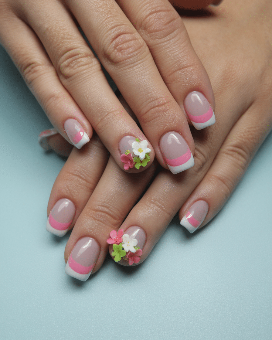 19 Flower Nail Designs You'll Absolutely Love!