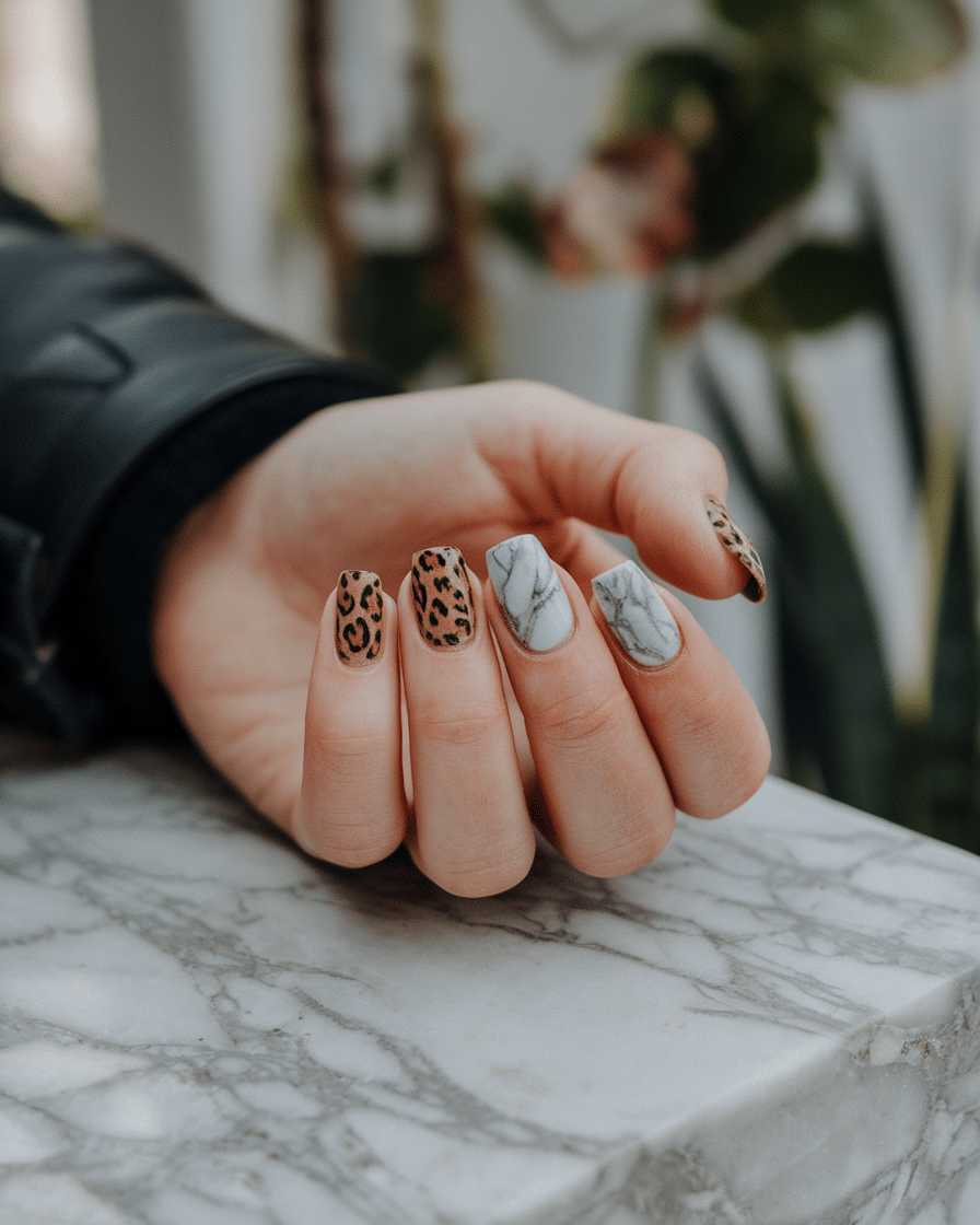 16 Leopard Print Nail Designs for a Bold and Stylish Look