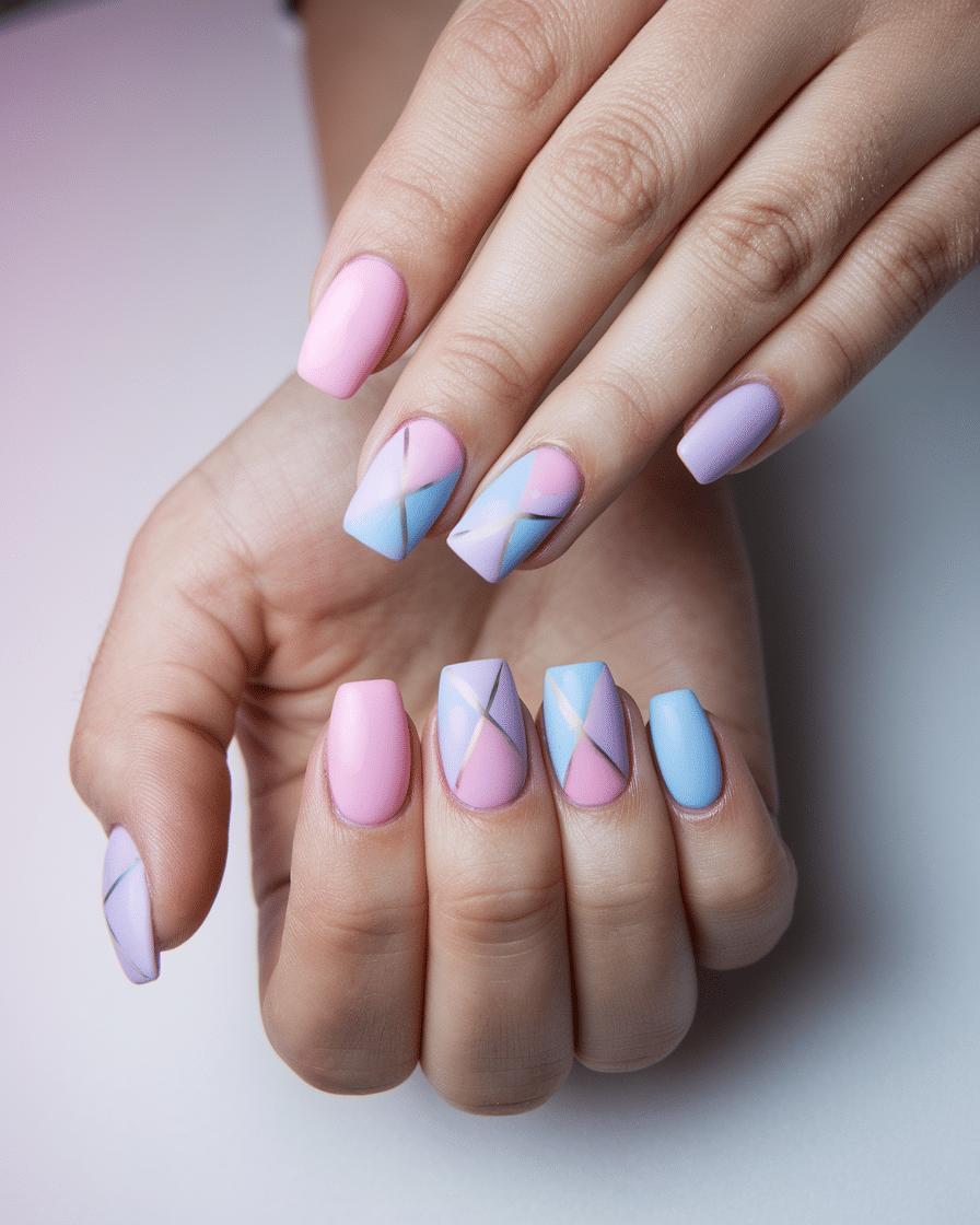 0009_2_a-still-of-a-beautiful-hand-with-geometr_Ednb8fY8SbqgNEfCUqq8EA_1by7otaDRN-kSiex1pbEZw 22 Colorful Spring Nails Designs You'll Obsess Over