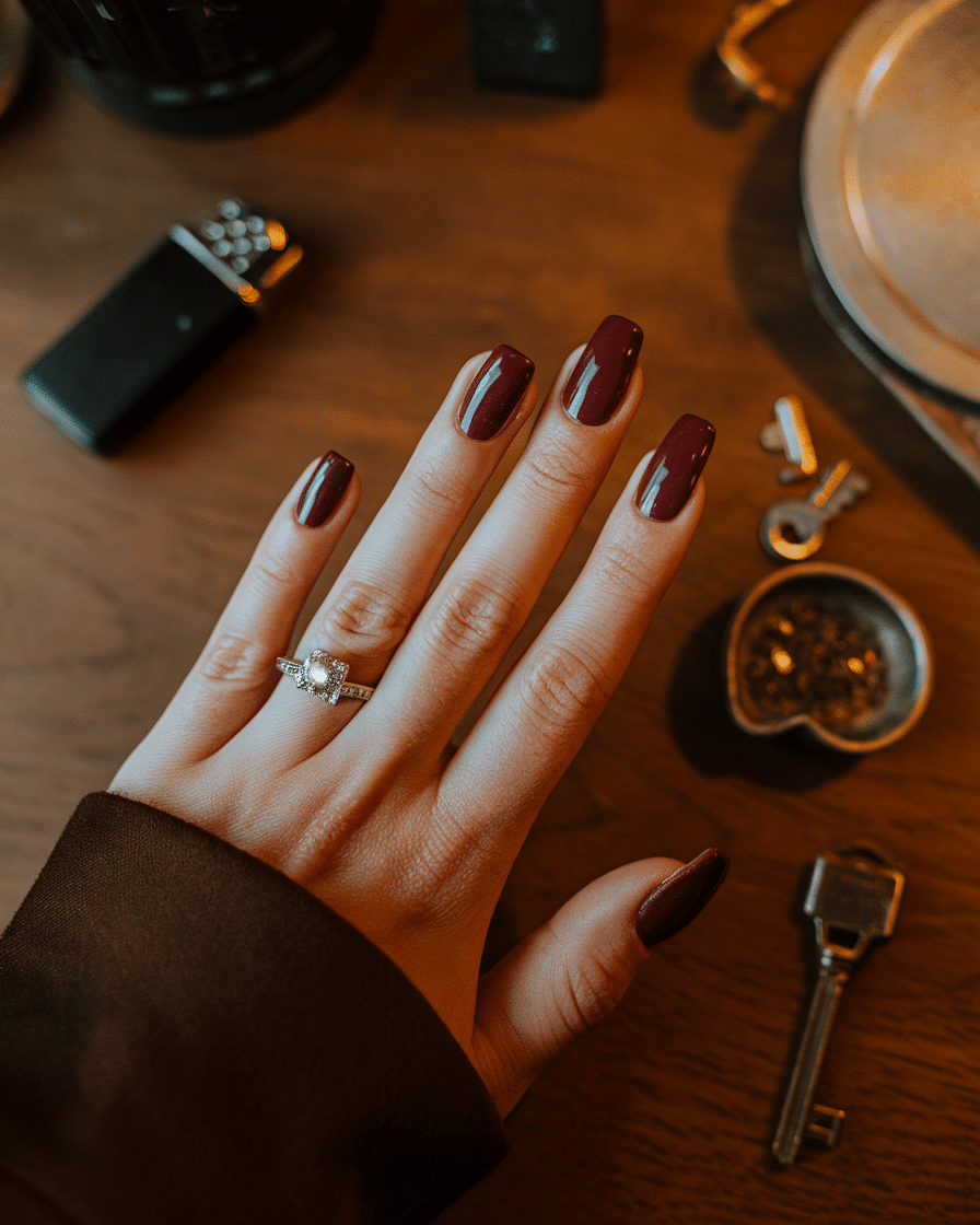 18 Fall Burgundy Cherry Nails: The Ultimate Autumn Nail Inspiration