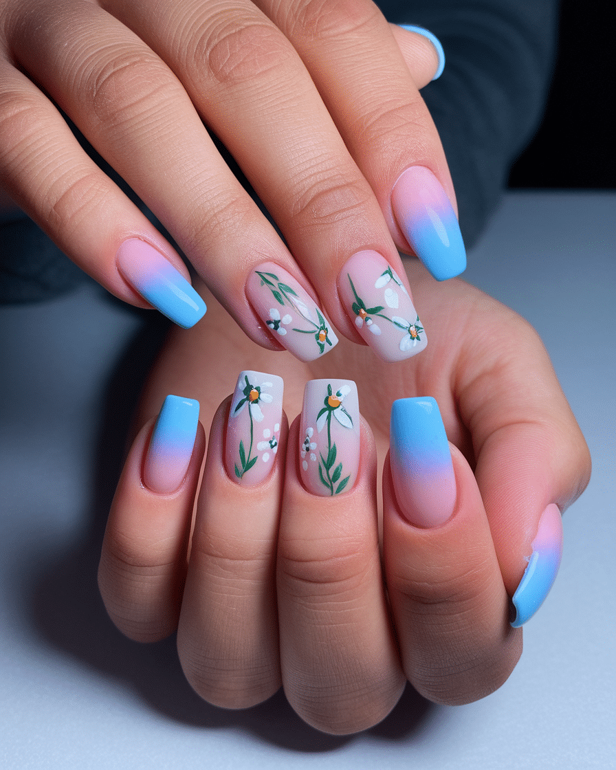 19 Flower Nail Designs You'll Absolutely Love!