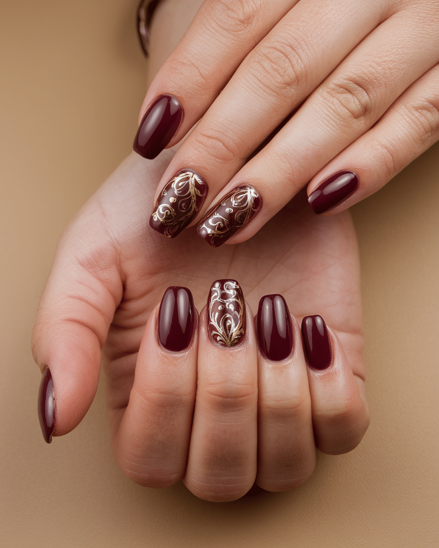 18 Fall Burgundy Cherry Nails: The Ultimate Autumn Nail Inspiration