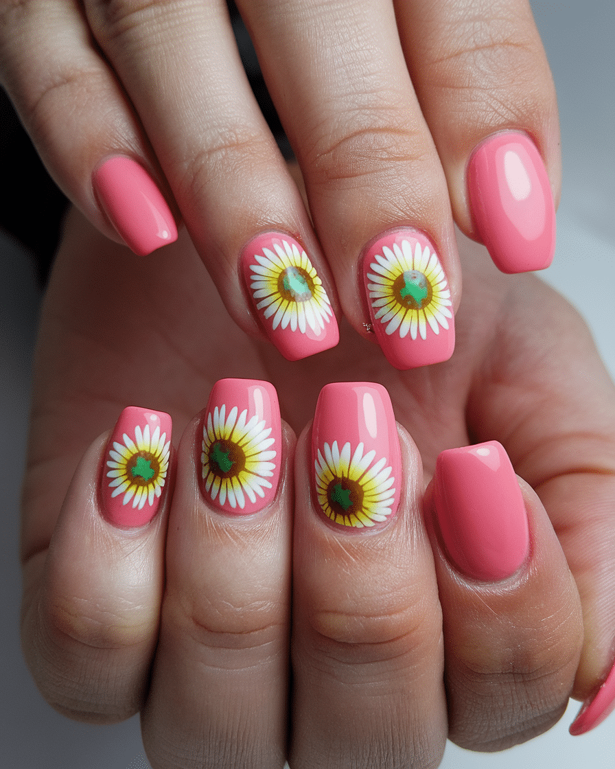 0013_3_a-photo-of-a-hand-with-coral-pink-nails-_EZ7AoOaiRC-Pf4qW3x5QFw_hrCYBqZzReSpSshKvcqT0g_cover 18 Floral Designs Summer Pink Acrylic Nails