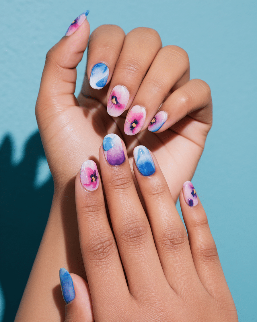 19 Flower Nail Designs You'll Absolutely Love!