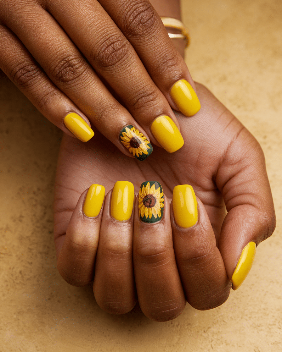 The Joy of Floral Nail Art: Why Sunflowers Are the Ultimate Statement of Beauty and Positivity
