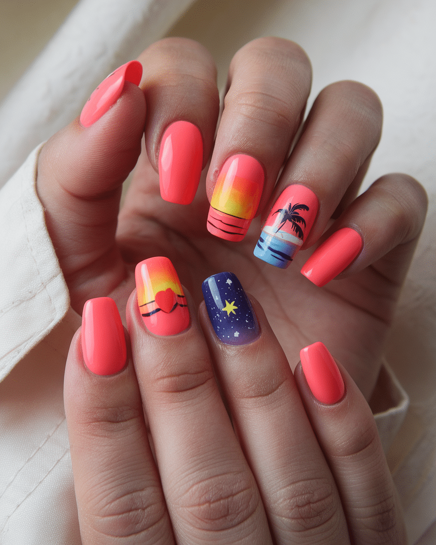 21 Neon Nails to Electrify Your Style in 2025