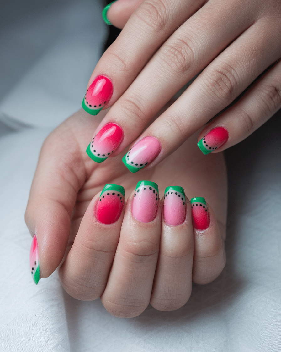 0019_4_a-still-image-of-a-beautiful-hand-with-n_z7bFwZYiRdyffFZXUAOi8g_cULfn1OPRICLLJr-jHyoAA Sweet, Vibrant, and Clean: The Fruity Nail Trend Taking Over Summer