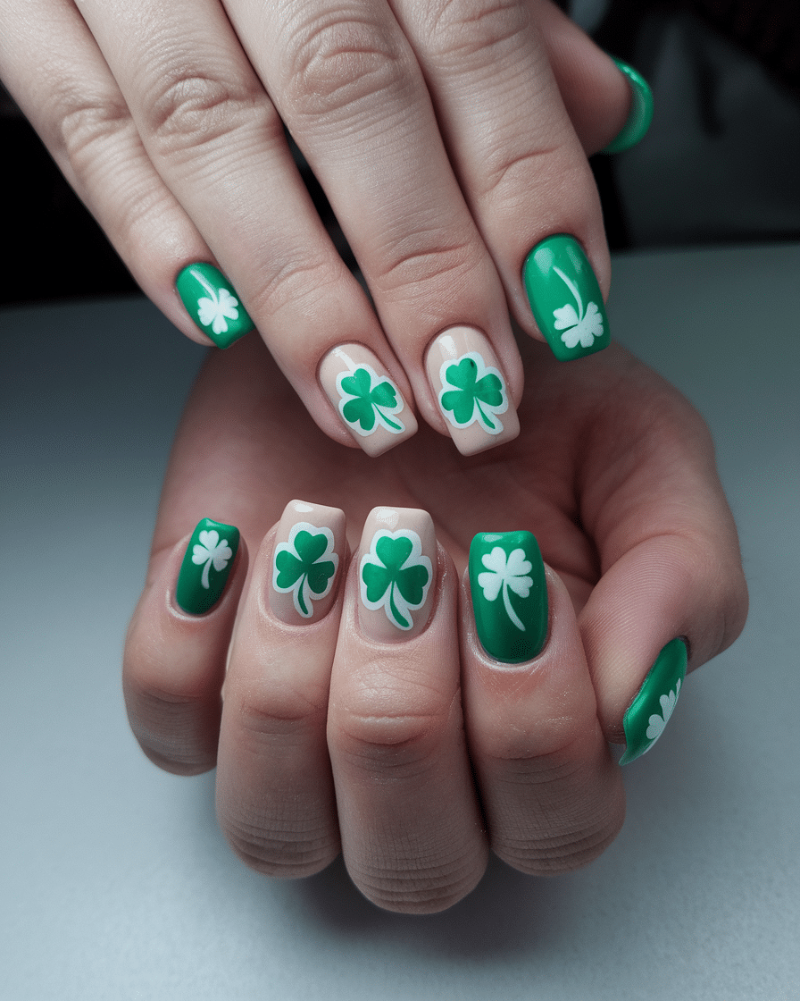 24 Beautiful St. Patrick’s Day Nail Ideas You’ll Adore