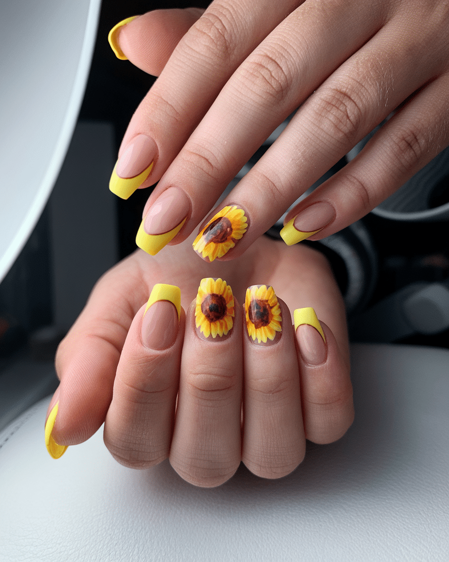 The Joy of Floral Nail Art: Why Sunflowers Are the Ultimate Statement of Beauty and Positivity