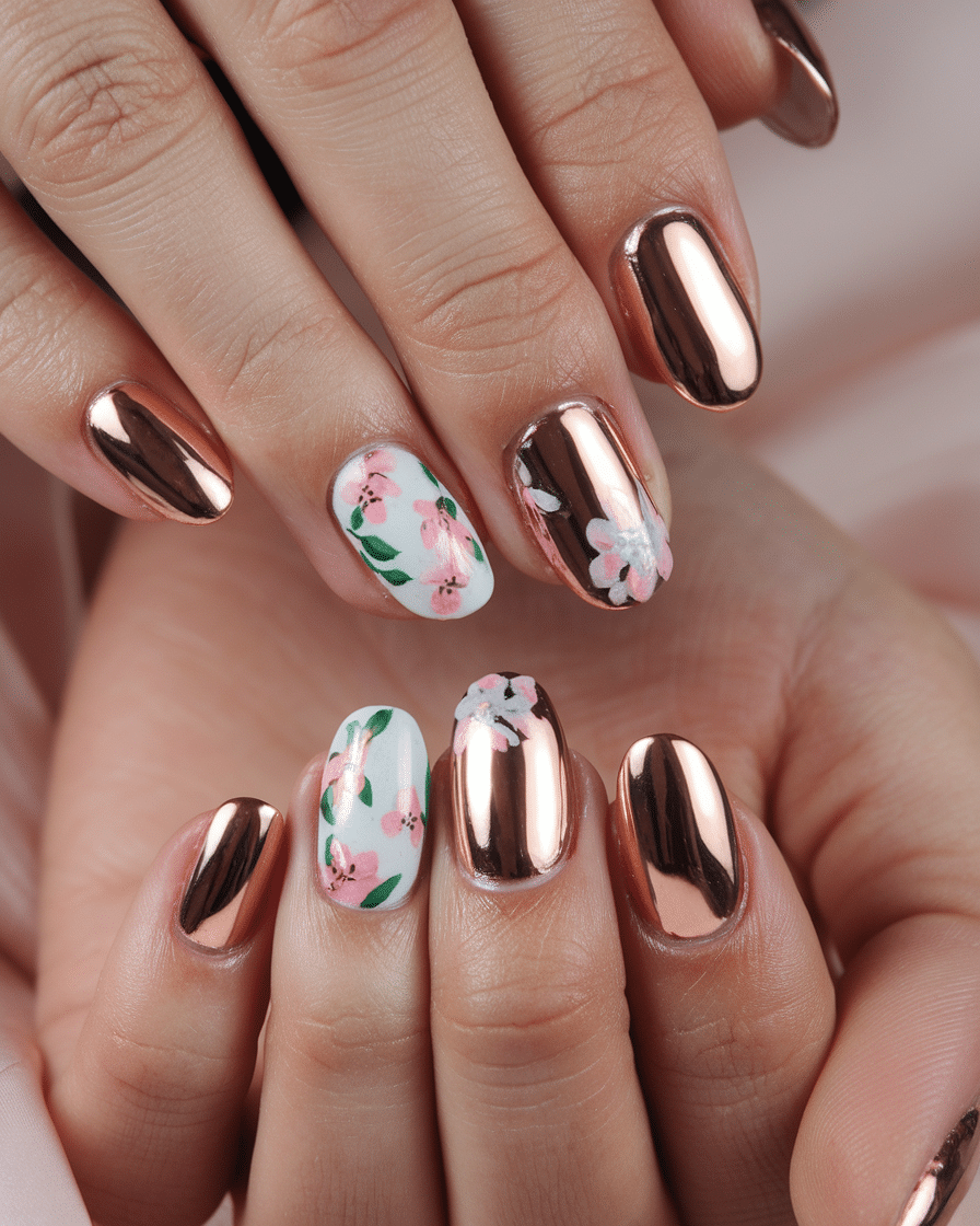 21 Fresh and Floral Spring Nail Designs to Blossom Your Look