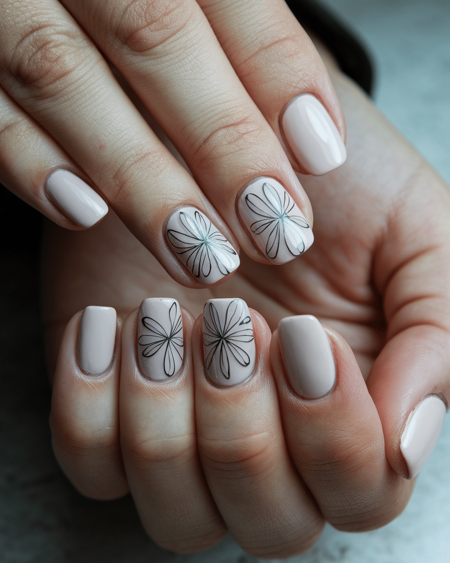 19 Flower Nail Designs to Brighten Your Day