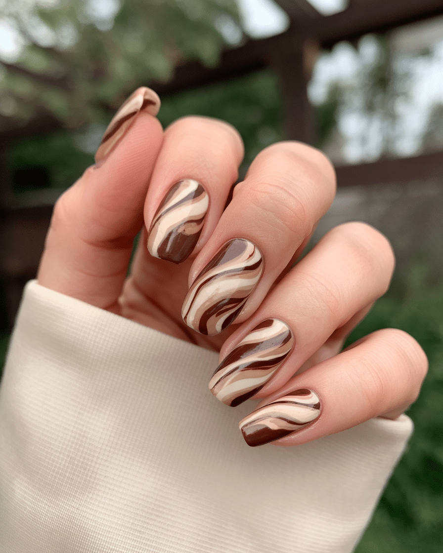 18 Gorgeous Fall Wedding Nails for Brides