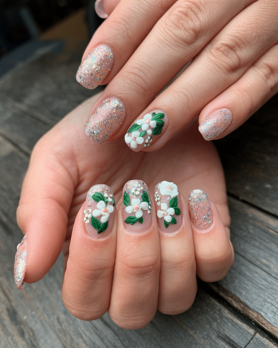 21 Fresh and Floral Spring Nail Designs to Blossom Your Look