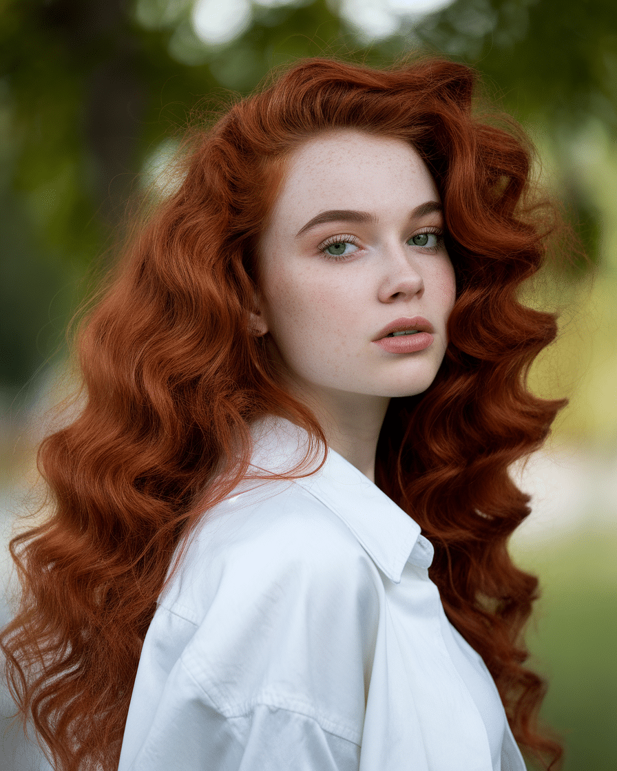 12 Eye-Catching Red Curly Hair Styles Trends You’ll Love