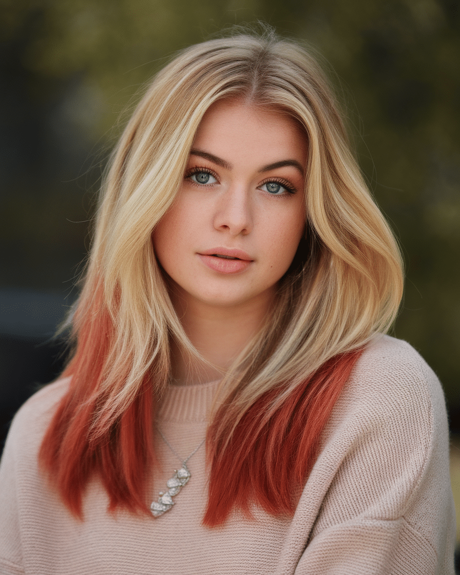 19 Red Hair With Blonde Highlights Looks for Every Day