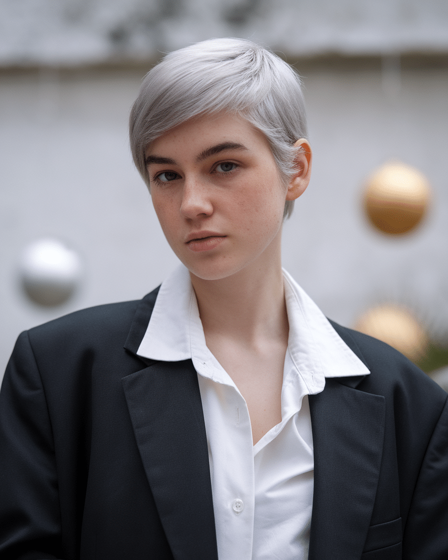 20 Stunning Short Silver Hair Ideas and Styles for Every Occasion