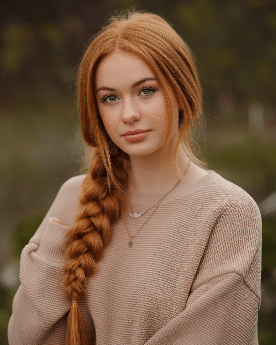 20 Stunning Boho Ginger Braids to Transform Your Look