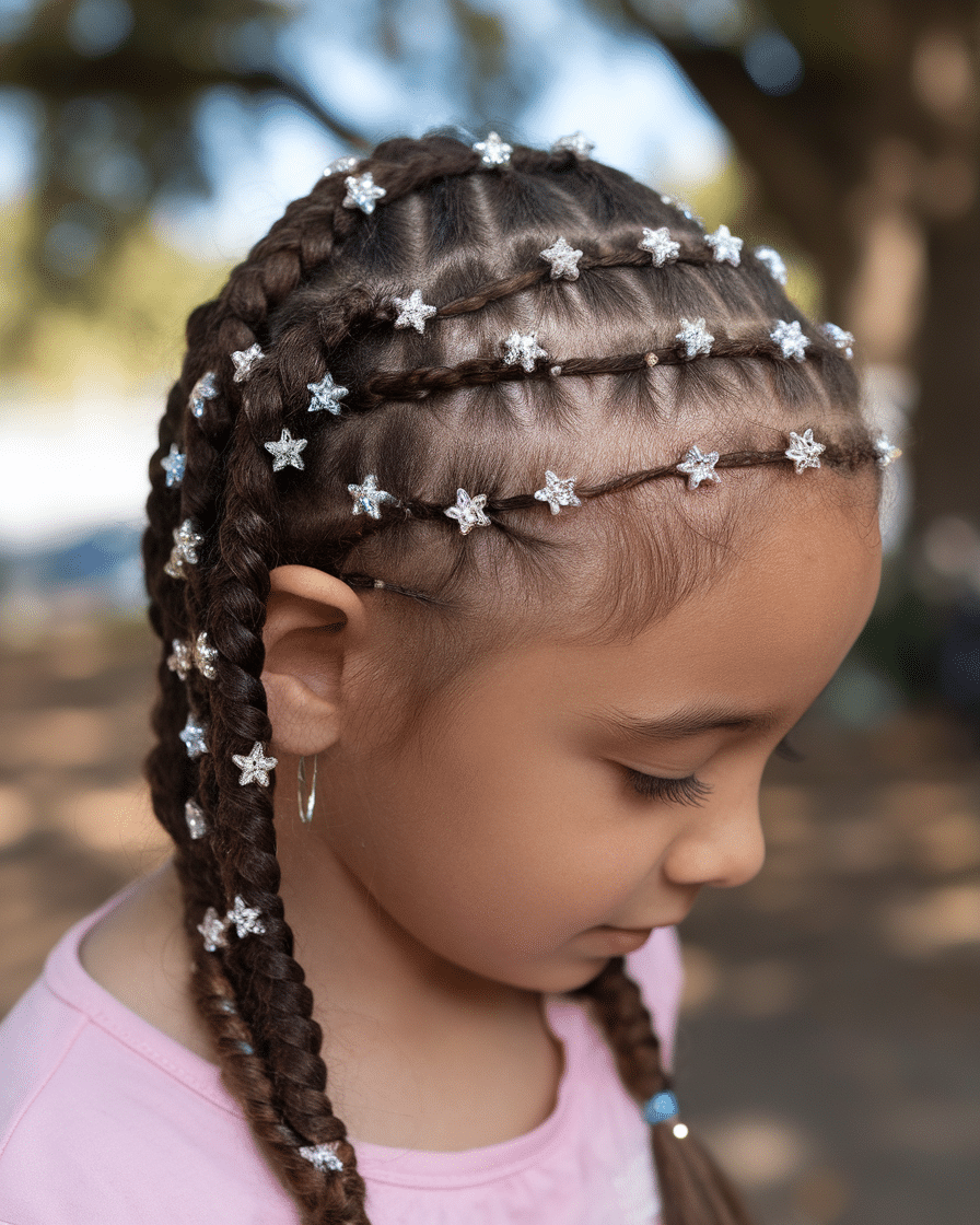 17 Adorable Star Hairstyles For Kids - Inspiring Hairstyles