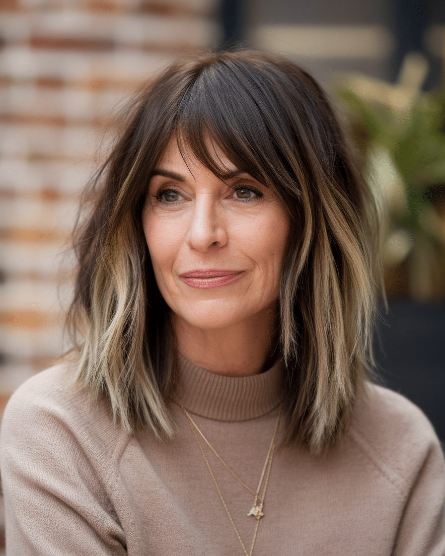 20 Stunning Hairstyles with Bangs for Women Over 40