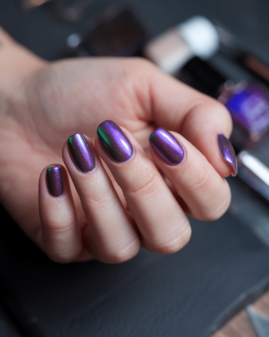 20 Cute Purple Nails You Need to Try