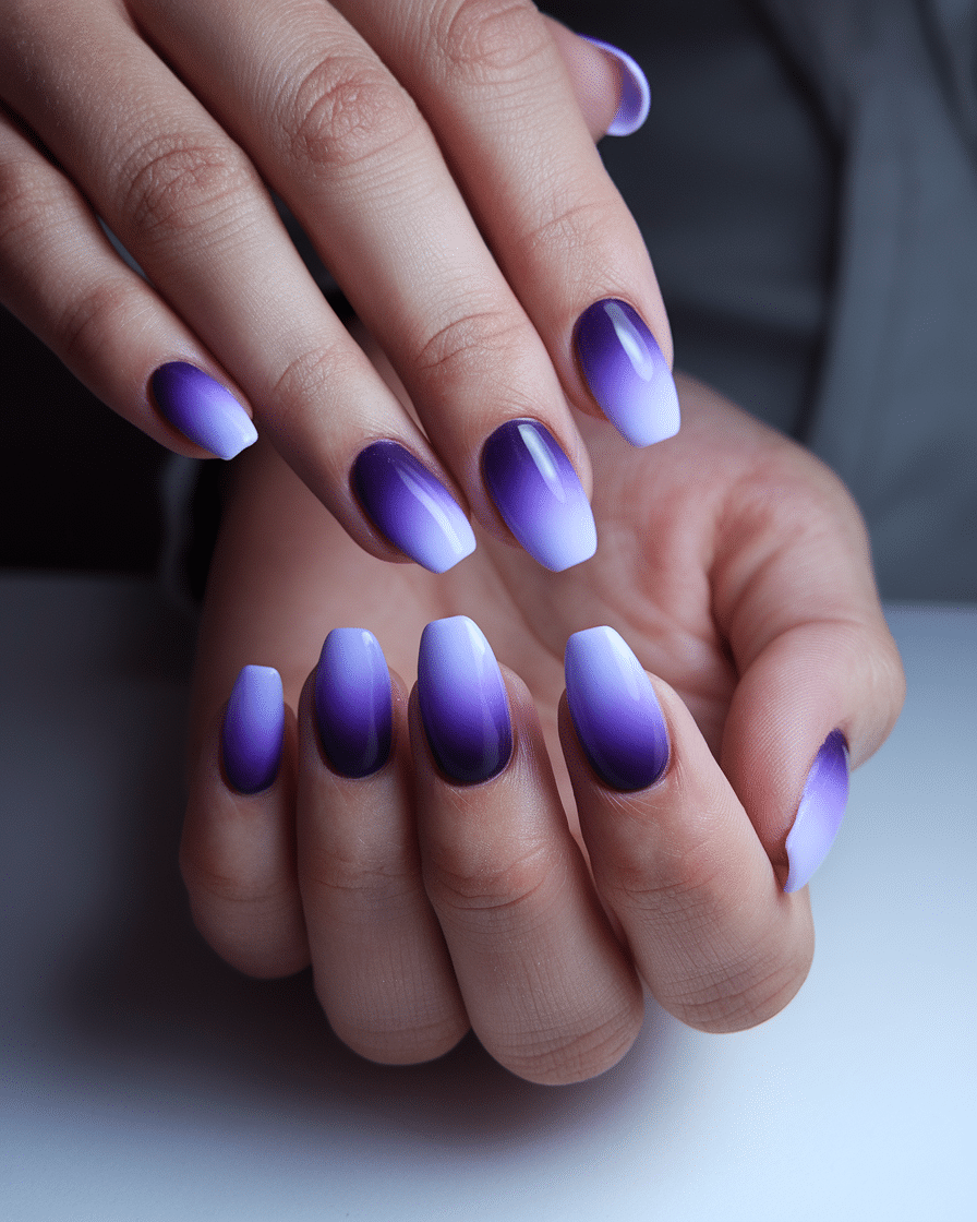 20 Cute Purple Nails You Need to Try