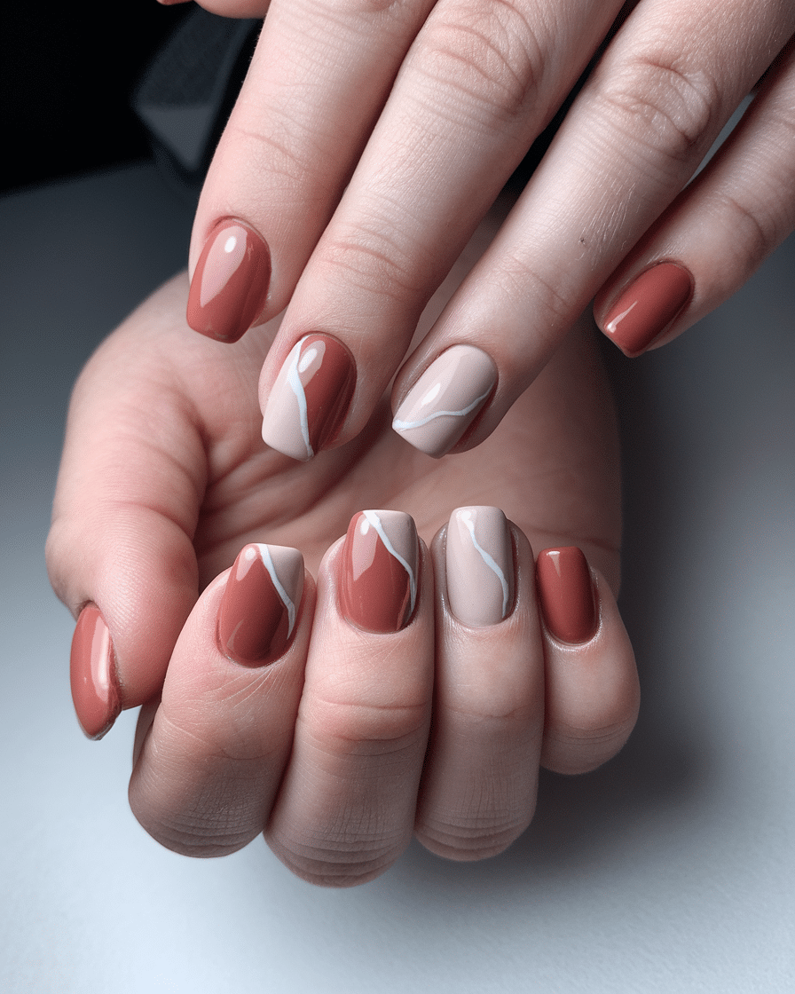 18 Gorgeous Fall Wedding Nails for Brides