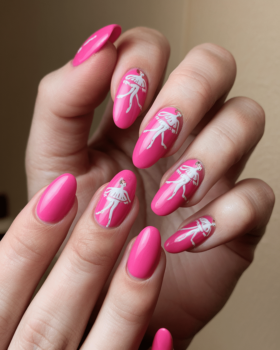 20 Trendy Ballerina Nails Designs for a Cute & Classy Look