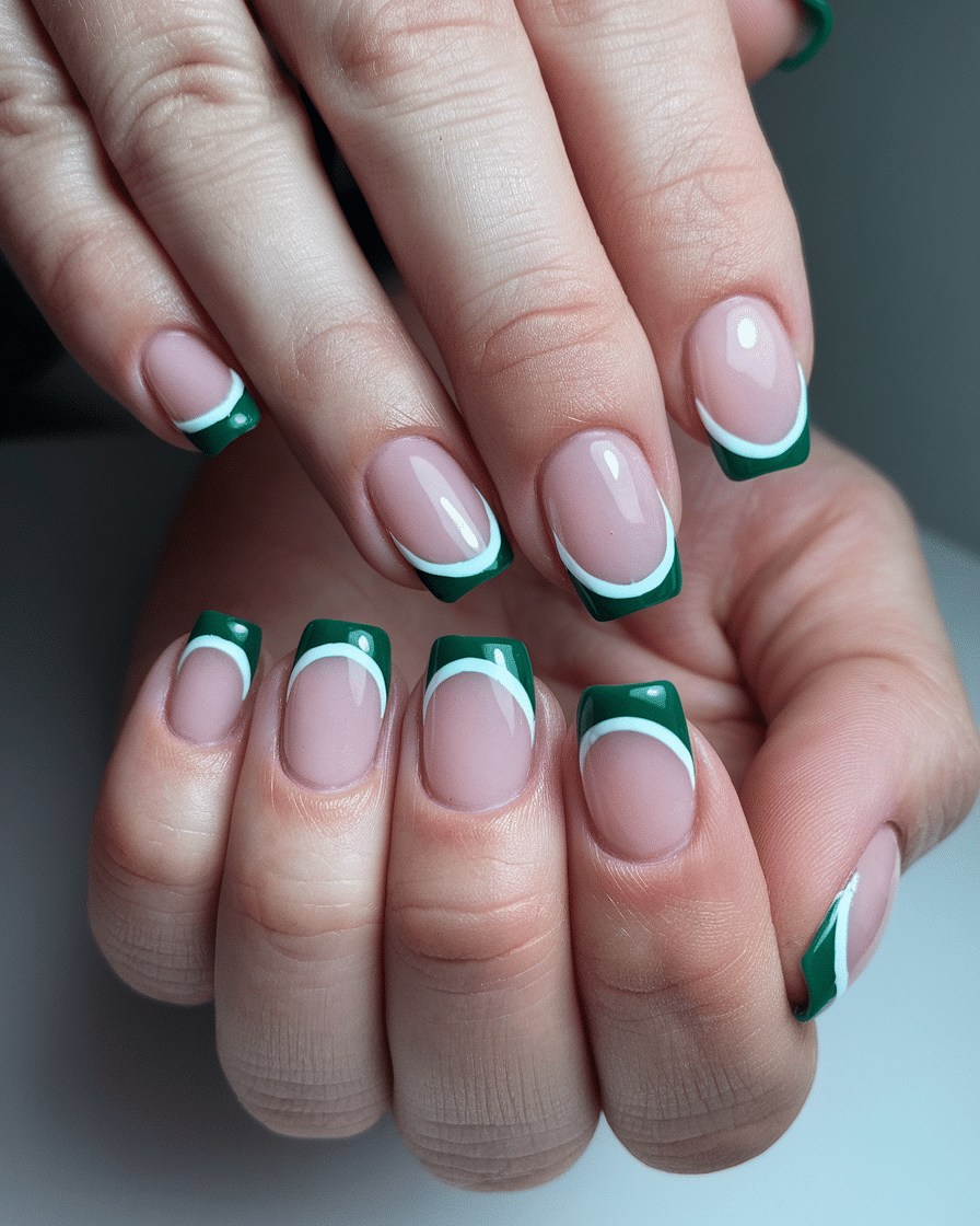 19 Glam Emerald Green Nails You’ll Totally Crush On