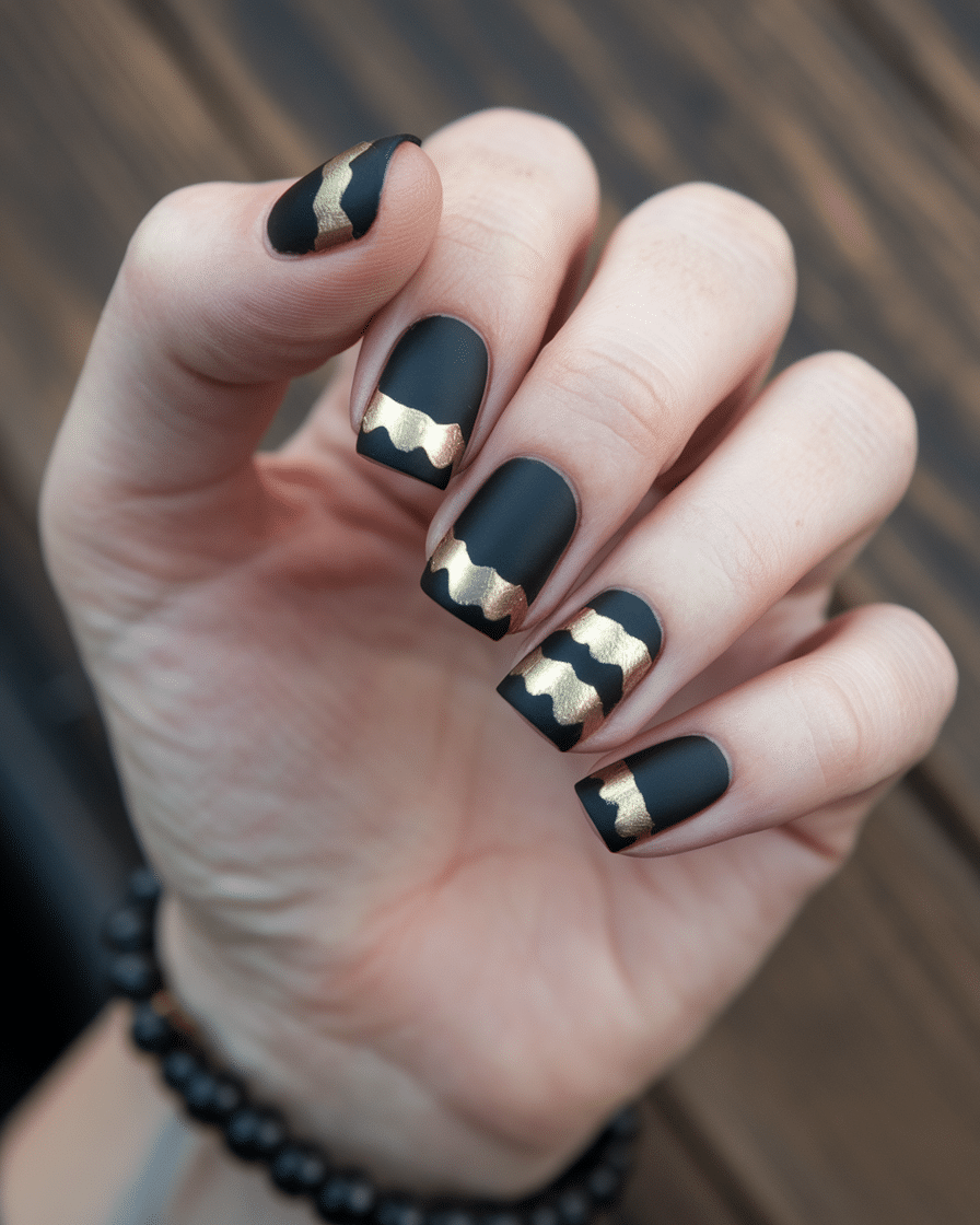 19 Black Spring Nails: Embracing Edgy Elegance in 2025’s Chicest Trend