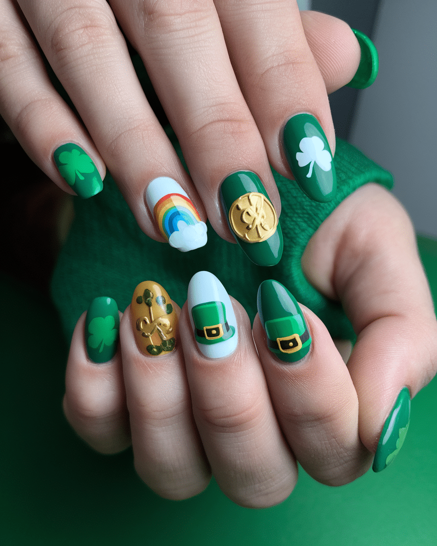 15 Saint Patrick’s Day Nails That Will Sham-Rock Your World